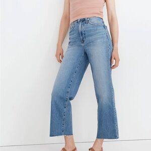 Madewell Perfect Vintage Wide leg crop